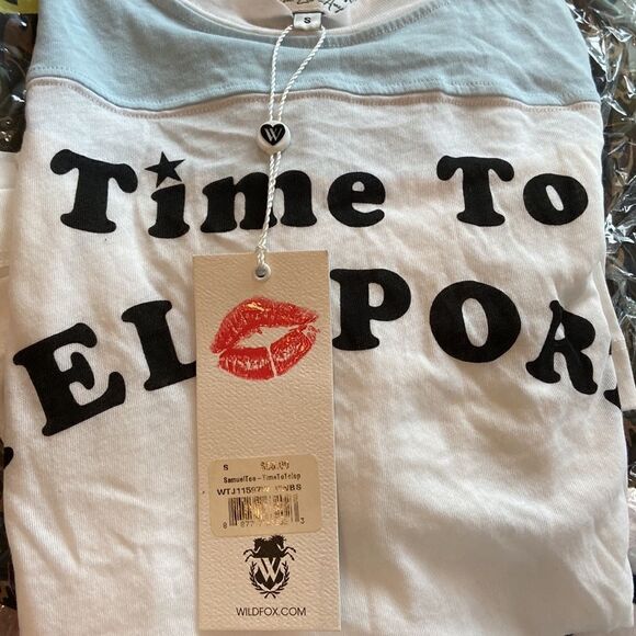 Wildfox T-shirt NWT Sz Small - Picture 5 of 6